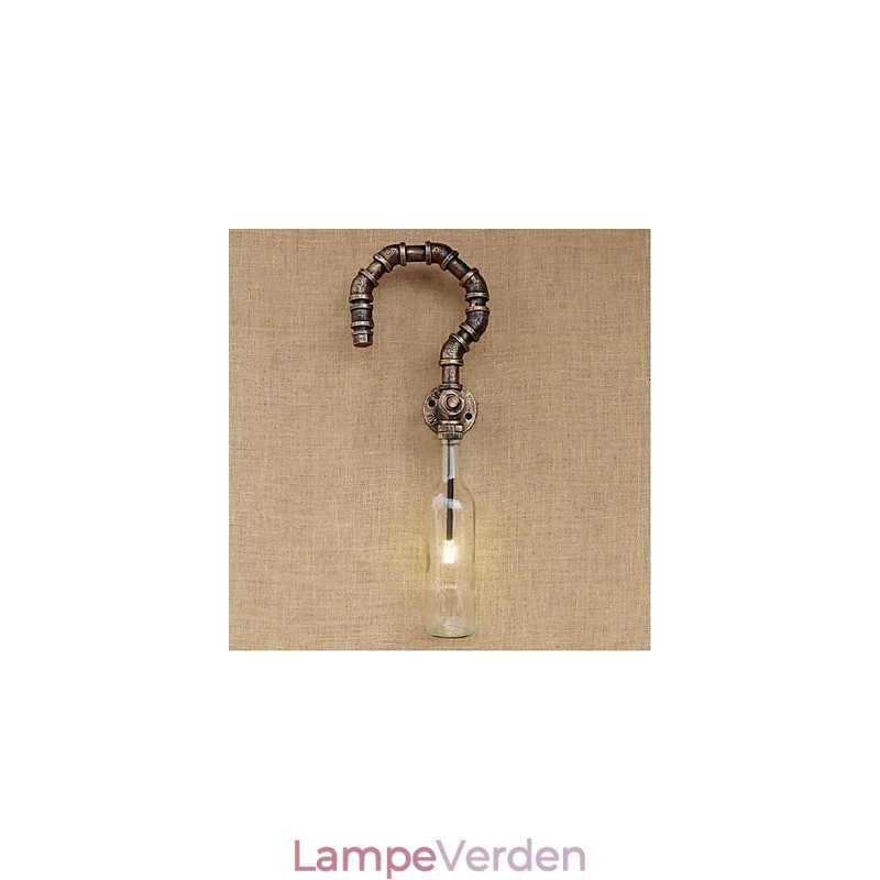 Retro American Village Creative Industry Wind Designer Vandflaske Væglampe Væglampe