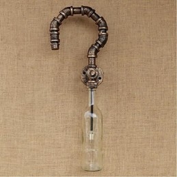 Retro American Village Creative Industry Wind Designer Vandflaske Væglampe Væglampe