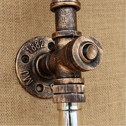 Retro American Village Creative Industry Wind Designer Vandflaske Væglampe Væglampe