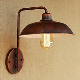 Kreativ Retro Moderne Populær Moderne Bedroom Bedside Hotel Simple Iron Lamp