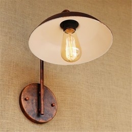 Kreativ Retro Moderne Populær Moderne Bedroom Bedside Hotel Simple Iron Lamp