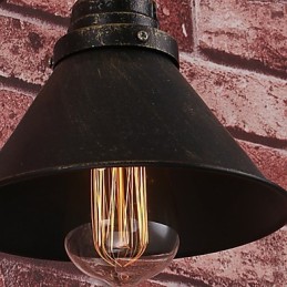 Vandrør Væglamper Retro Industriel Stil Kreativ Land Metal Restaurant Cafe Barer Bar Bord Væglamper