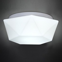 Creative White Diamond glaskuppel lysabsorberer
