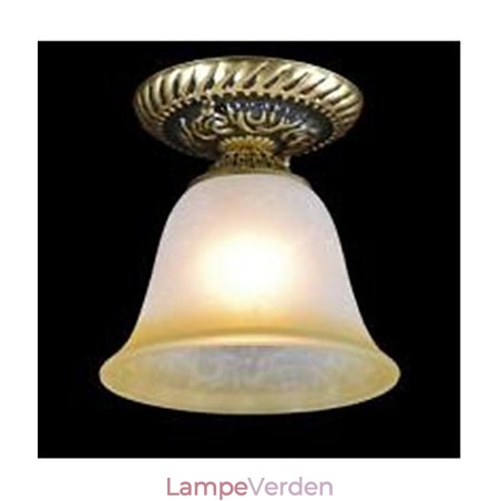 Traditionel klassisk vintage retro bronze metal flush Mount