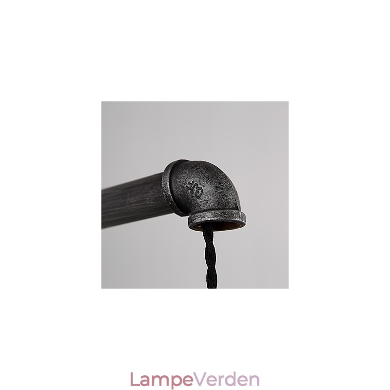 Vintage industrirør væglamper med afbryder Creative Lights Restaurant Cafe Bar Dekorationsbelysning med 1 lys malet finish