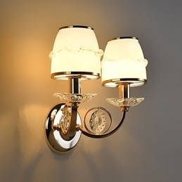 Moderne moderne galvaniseret funktion til øjenbeskyttelse Ambient Light Wall Sconces Wall Light