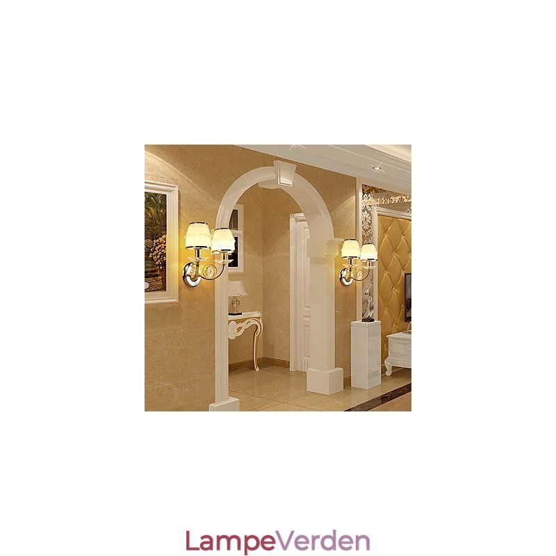Moderne moderne galvaniseret funktion til øjenbeskyttelse Ambient Light Wall Sconces Wall Light