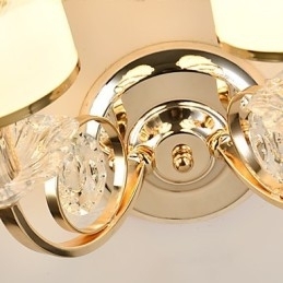 Moderne moderne galvaniseret funktion til øjenbeskyttelse Ambient Light Wall Sconces Wall Light