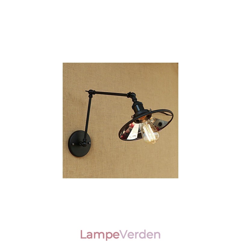 Rustik Lodge Country Retro maleri funktion til Mini Style Swing Arm væglampe