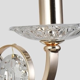 Moderne moderne galvaniseret funktion til øjenbeskyttelse Ambient Light Wall Sconces Wall Light