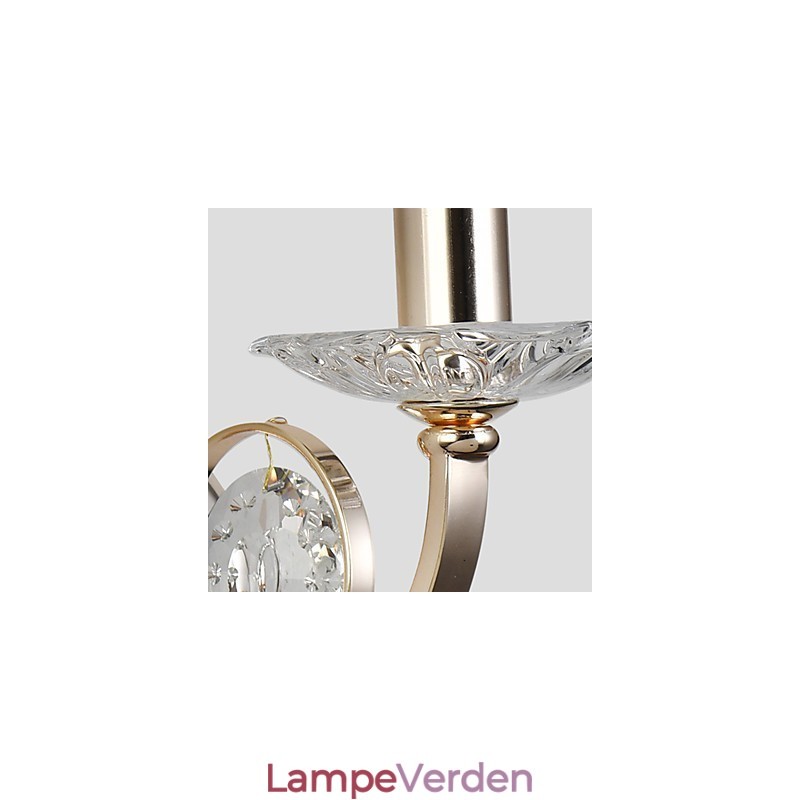Moderne moderne galvaniseret funktion til øjenbeskyttelse Ambient Light Wall Sconces Wall Light