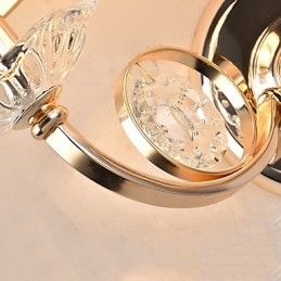Moderne moderne galvaniseret funktion til øjenbeskyttelse Ambient Light Wall Sconces Wall Light