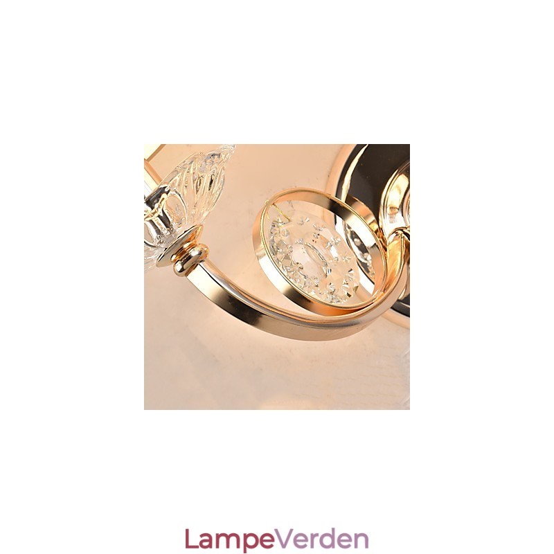 Moderne moderne galvaniseret funktion til øjenbeskyttelse Ambient Light Wall Sconces Wall Light