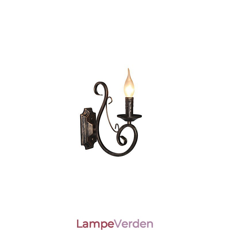 Mini Retro Væglampe Gang Metal Stearinlys Form Væglampe Belysning