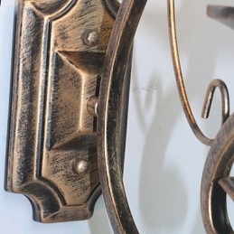 Mini Retro Væglampe Gang Metal Stearinlys Form Væglampe Belysning