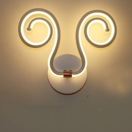 Moderne Simpel Aluminium Væglampe Kreativ Gang Sengelamper Belysning