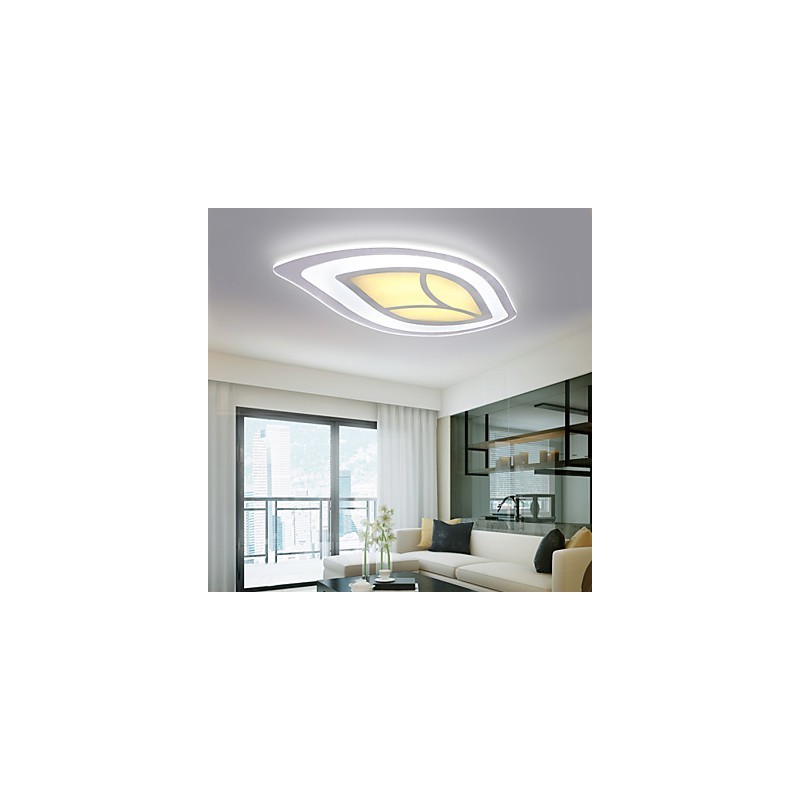 Moderne moderne metal flush Mount