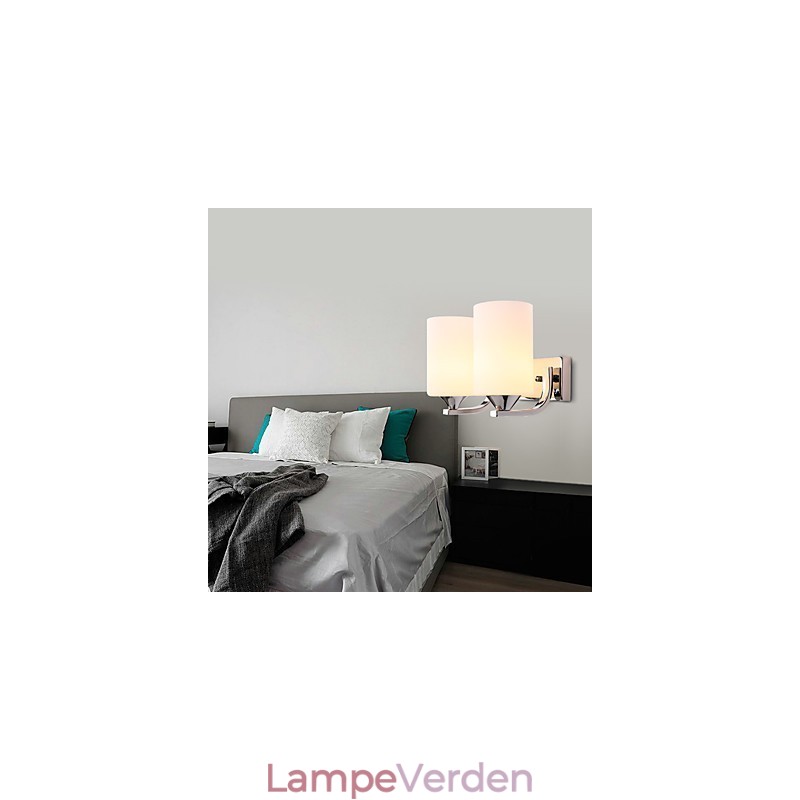 Moderne moderne malerfunktion til væglamper med omgivende lys