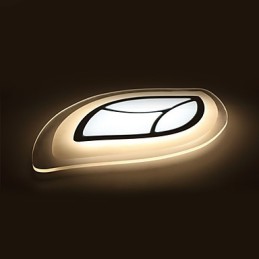 Moderne moderne metal flush Mount