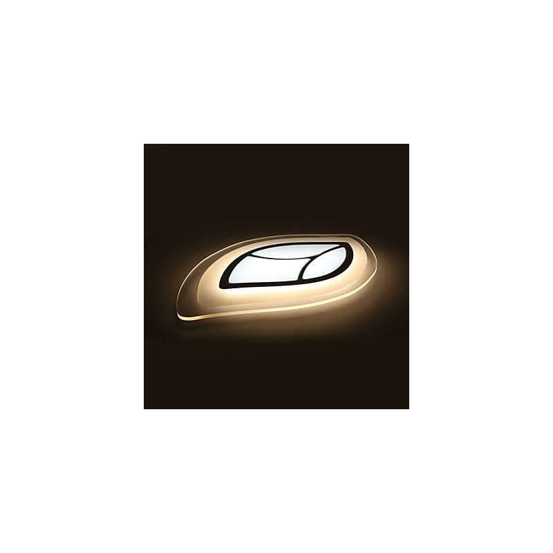 Moderne moderne metal flush Mount