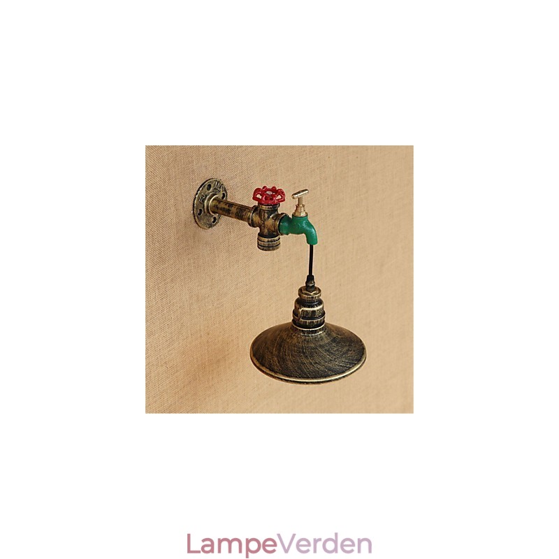 Country Novelty Retro Painting Feature for Mini Style Ambient Light Wall Sconces Wall Light