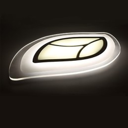 Moderne moderne metal flush Mount