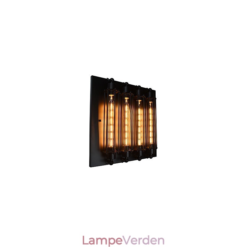 Væglampe Væglamper Vægjern Væglampe 4 i én væglampe