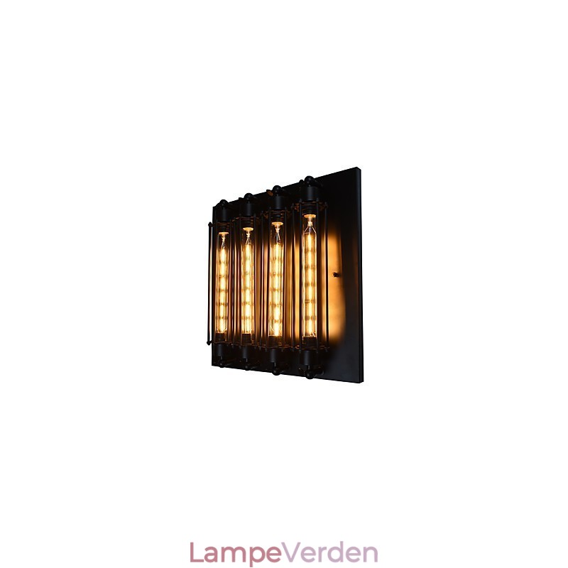 Væglampe Væglamper Vægjern Væglampe 4 i én væglampe
