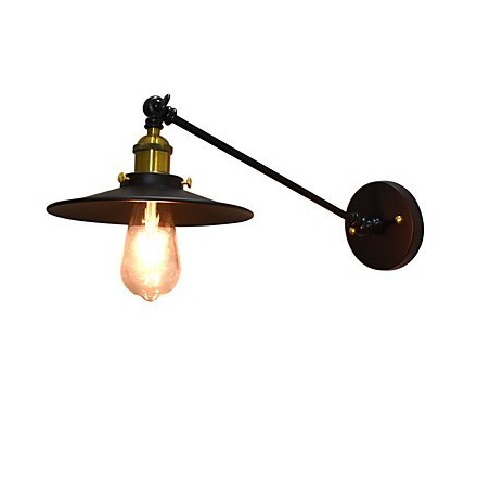 Buzz Wall Jern Væglampe Stum Sort Lyssværd Lampe På Væg Buzz Wall Jern Væglampe Stum Sort Lyssværd Lampe På Væg