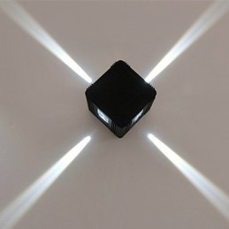 Moderne lys aluminium Flush Mount væglampe Dekorer væglamper