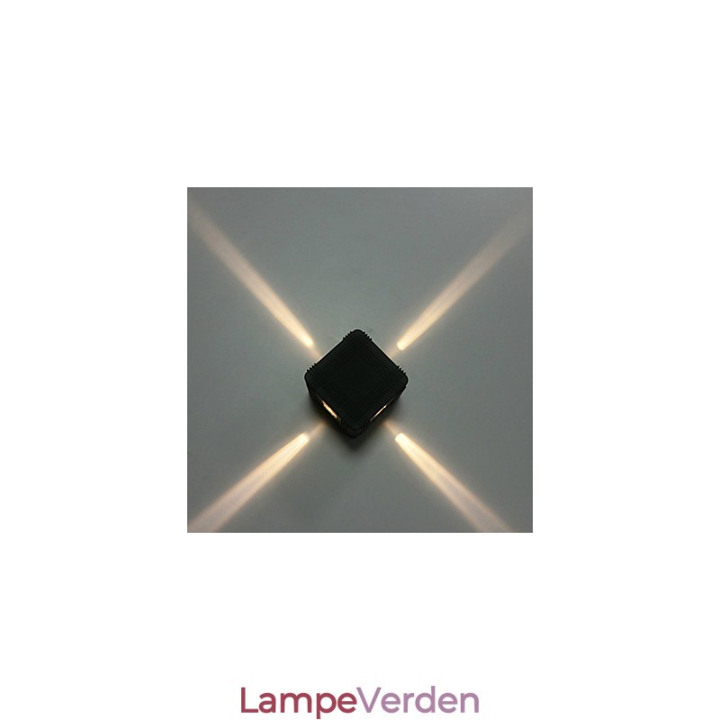 Moderne lys aluminium Flush Mount væglampe Dekorer væglamper