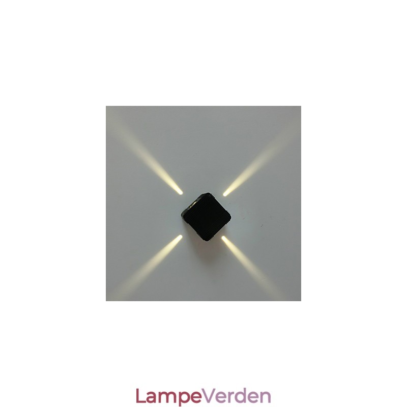 Moderne lys aluminium Flush Mount væglampe Dekorer væglamper