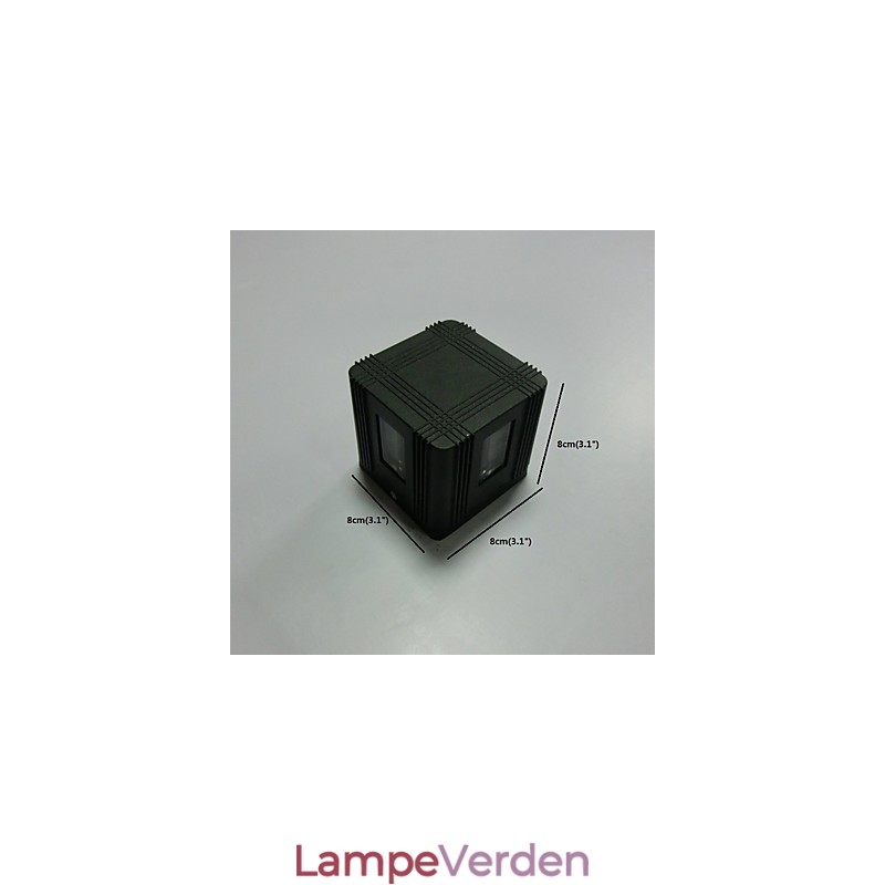 Moderne lys aluminium Flush Mount væglampe Dekorer væglamper
