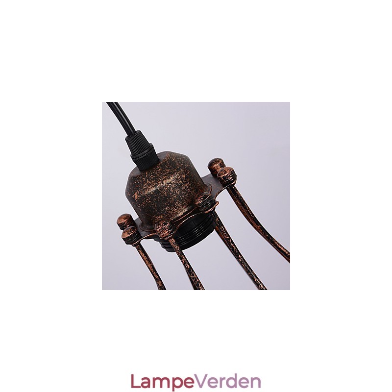 Industriel Retro Iron Væglampe Creative Personality Lift Pulley Væglampe