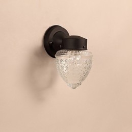Moderne moderne sort oxid-finish-funktion til Mini Style Ambient Light Wall Sconces Wall Light