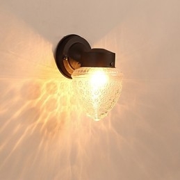 Moderne moderne sort oxid-finish-funktion til Mini Style Ambient Light Wall Sconces Wall Light