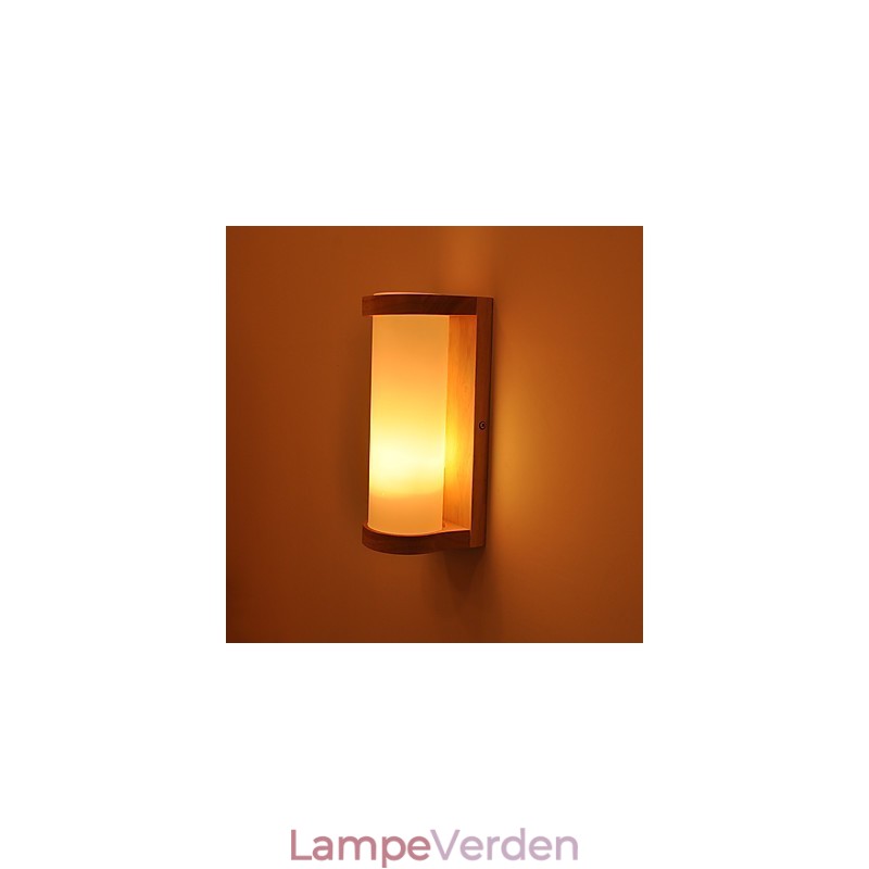 Moderne moderne landmalerifunktion til omgivende lys væglamper væglampe