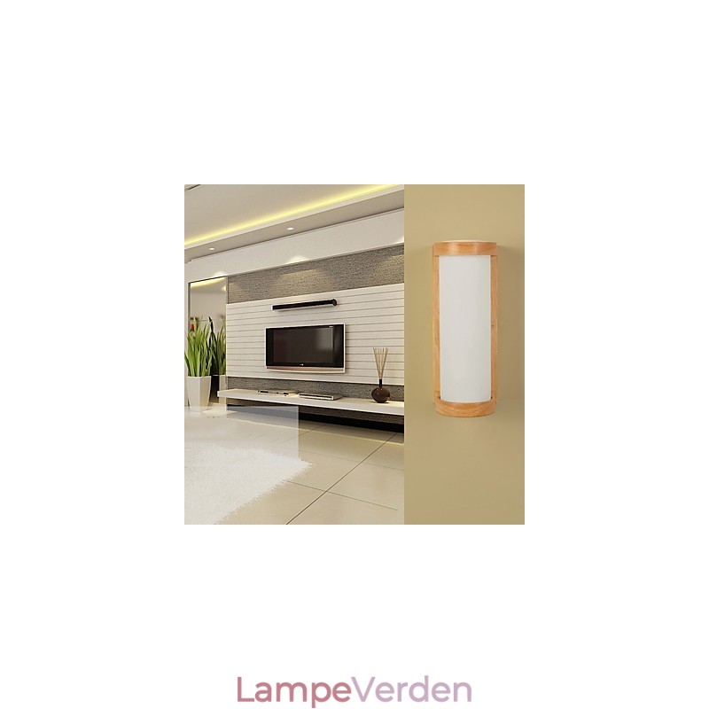 Moderne moderne landmalerifunktion til omgivende lys væglamper væglampe