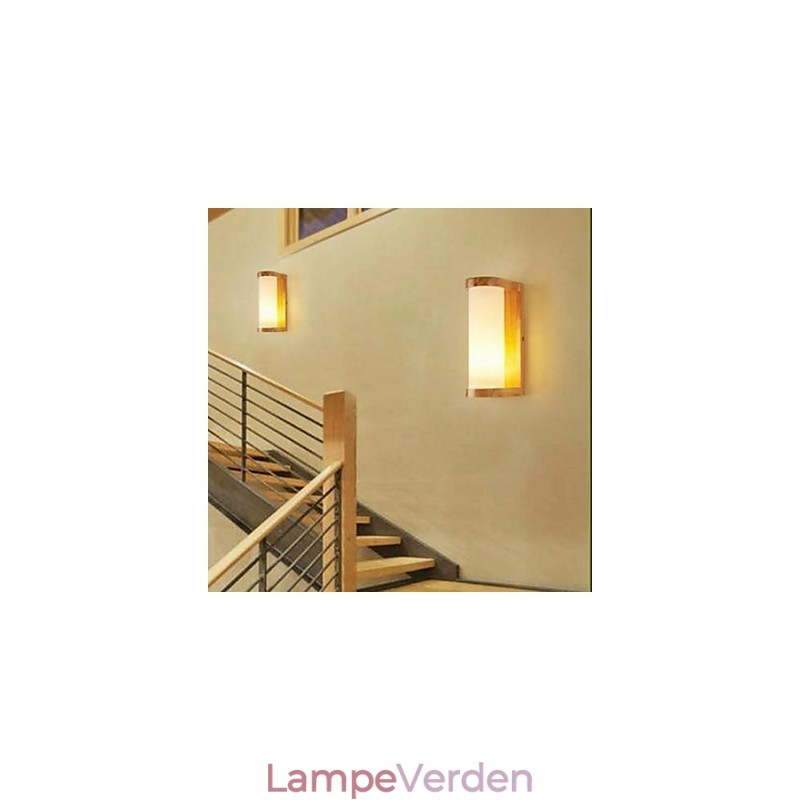 Moderne moderne landmalerifunktion til omgivende lys væglamper væglampe