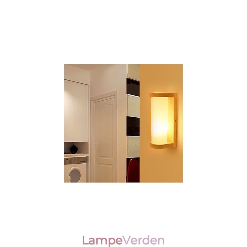 Moderne moderne landmalerifunktion til omgivende lys væglamper væglampe