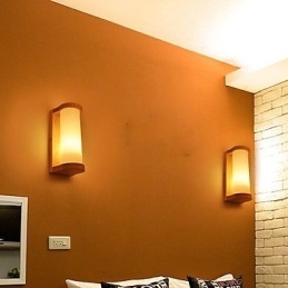 Moderne moderne landmalerifunktion til omgivende lys væglamper væglampe