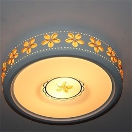 Moderne jernformede 2-hovede loftslamper