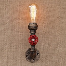 Country Retro Painting Feature for Mini Style Ambient Light Wall Sconces Wall Light