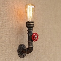 Country Retro Painting Feature for Mini Style Ambient Light Wall Sconces Wall Light