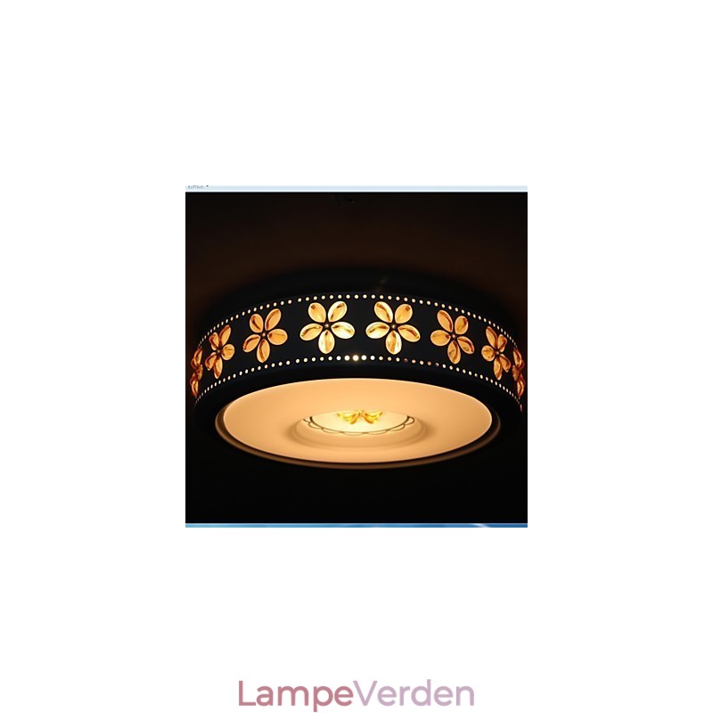 Moderne jernformede 2-hovede loftslamper