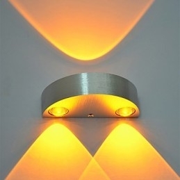 Multi Color 3 Nyhedsfunktion til Mini Style Ambient Light Wall Sconces Væglampe