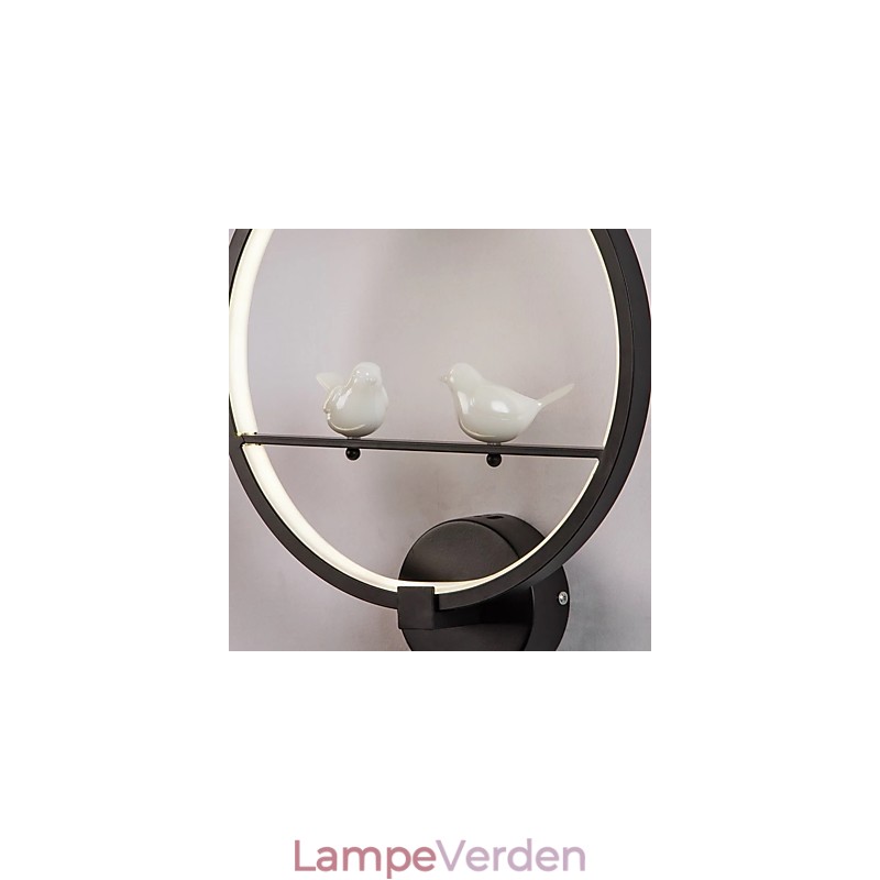 Moderne moderne moderne moderne malerifunktion til væglamper med omgivende lys