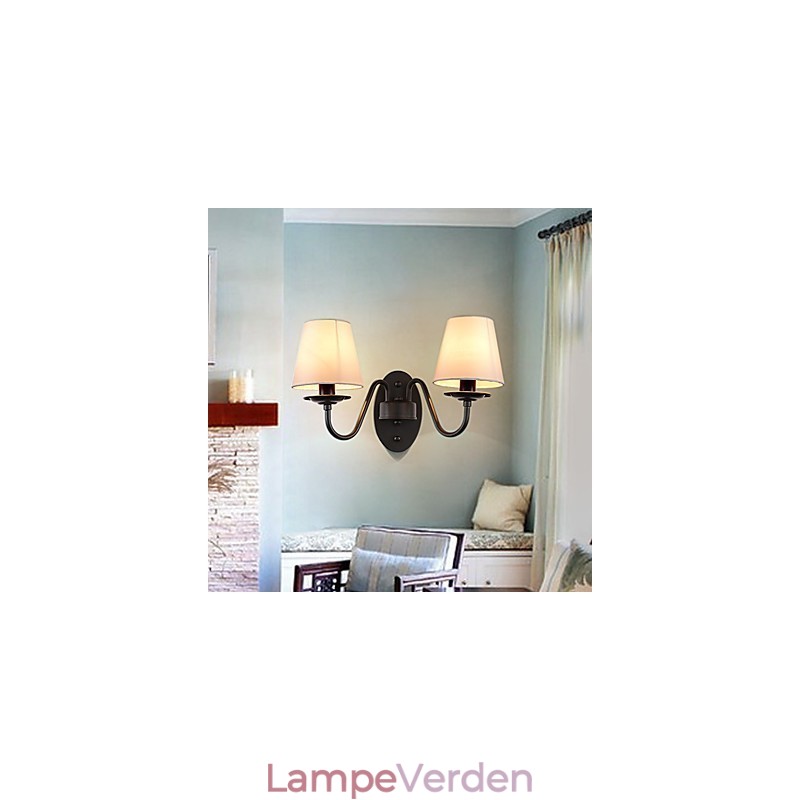 Rustik Lodge Enkelt vintage maleri Feature Ambient Light Wall Sconces Wall Light