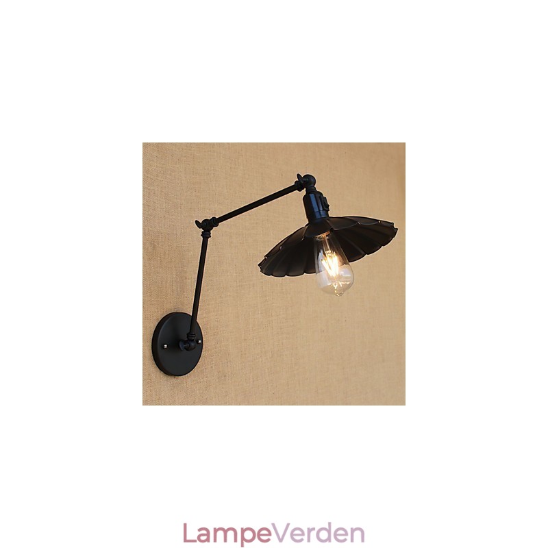 Vintage Country Painting Feature til Mini Style Swing Arm Downlight Swing Arm Lights Væglampe