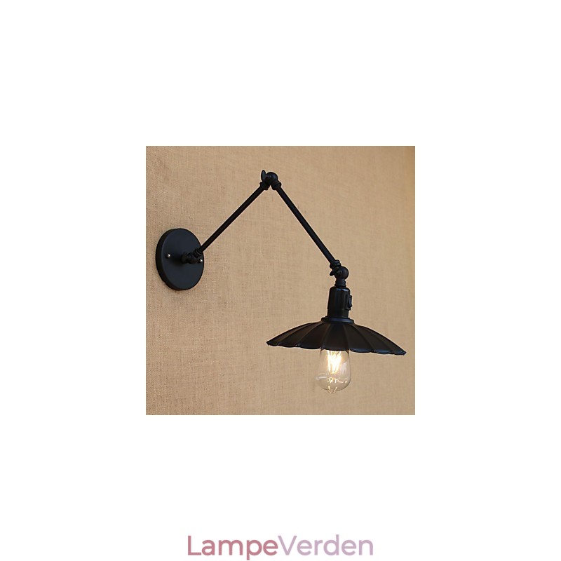Vintage Country Painting Feature til Mini Style Swing Arm Downlight Swing Arm Lights Væglampe